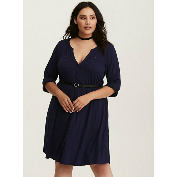 torrid Dresses & Skirts - Torrid Navy Blue Dress